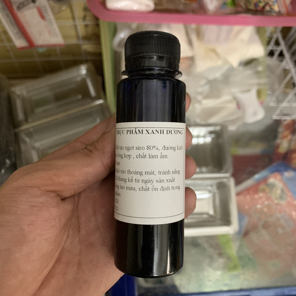 [FREESHIP 99K TOÀN QUỐC Màu Nước Thực Phẩm Màu Xanh Dương 100G