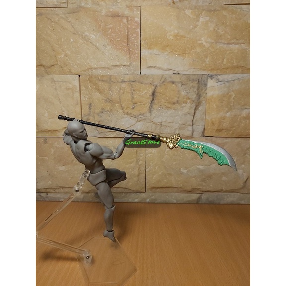 Mô hình tỉ lệ 1:12 Thanh Long Đao 18cm dùng cho mô hình tỉ lệ 1:12