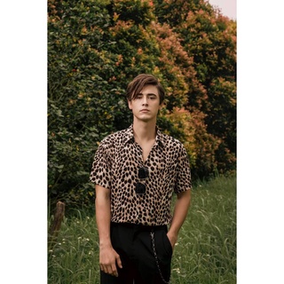 Áo sơ mi Amand Leopard Patern Shirt