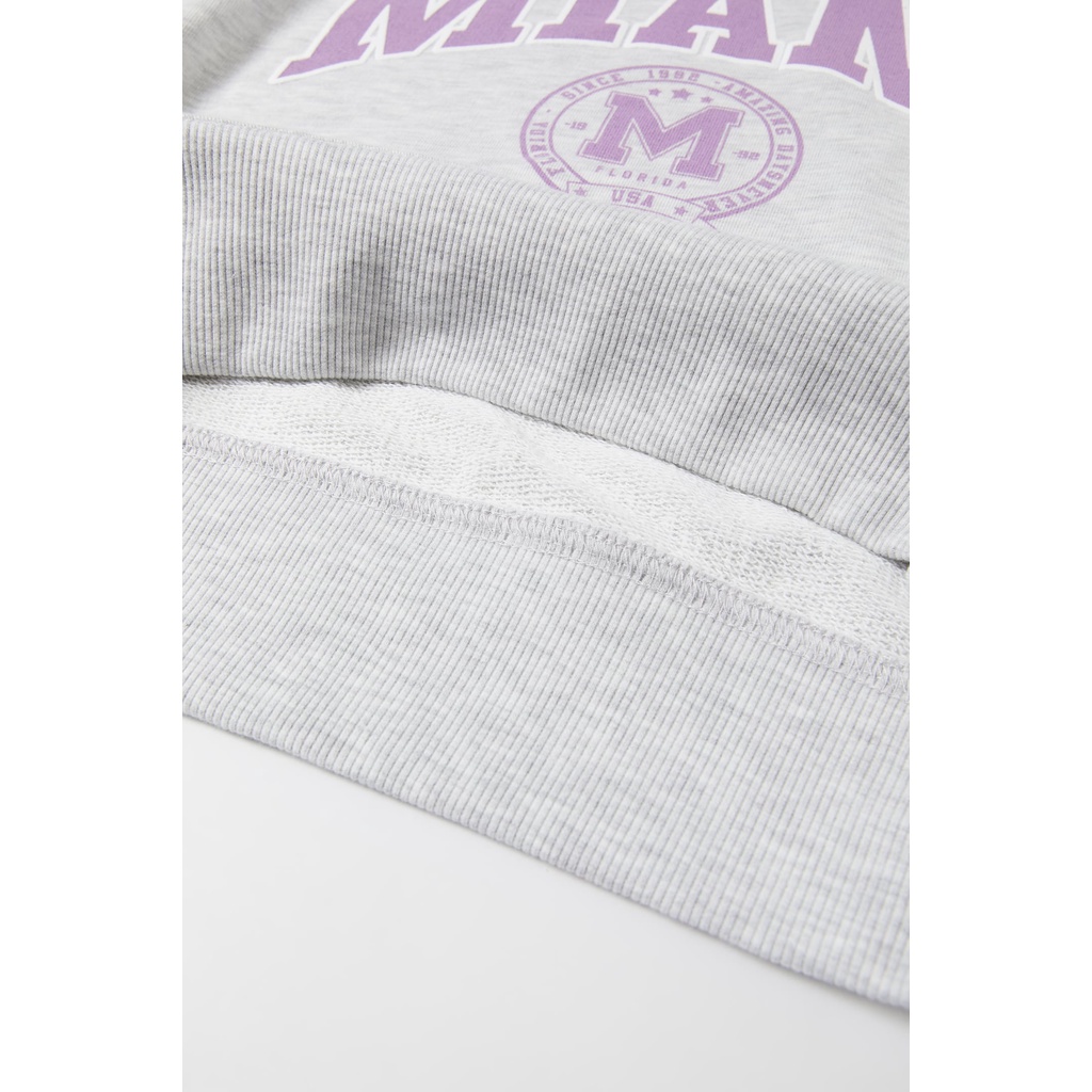 Áo hoodie kid slogan miami size 8 tuổi - ZARA kid authentic