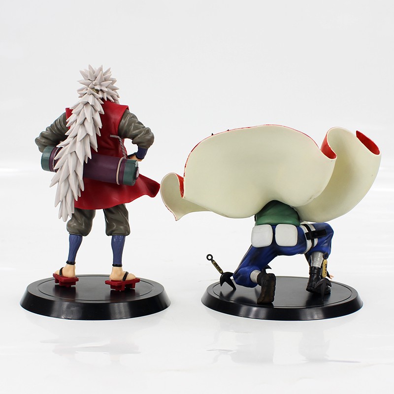 Mô hình nhân vật Naruto Shippuden Namikaze Minato Jiraiya 14cm-18cm