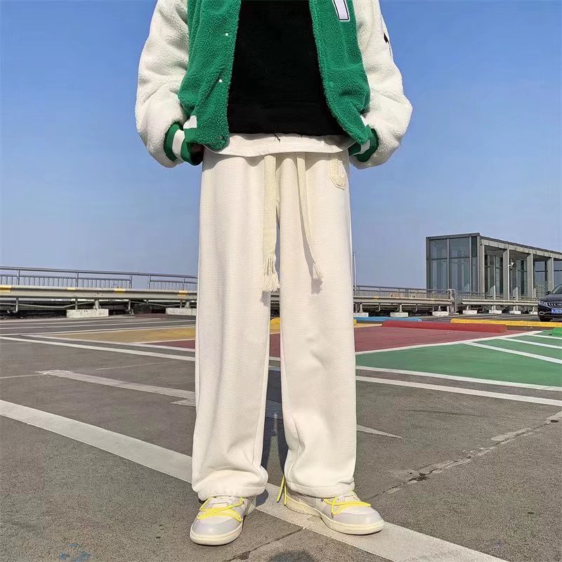 Quần ống rộng Lưng Thun Thời Trang Hàn Quốc Chất Lượng Cao Size M-3XL