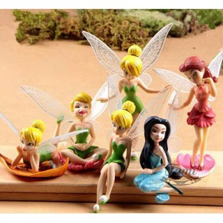 Bộ 6 cô tiên trang trí bánh 226