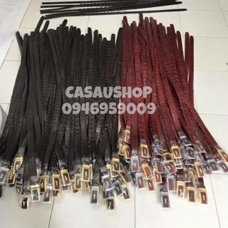Thắt lưng da cá sấu thật 100%