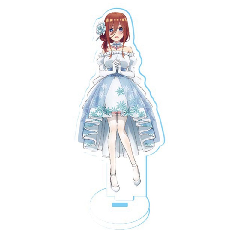 Mô Hình Nhân Vật Anime Bộ The Quintessential Quintuplets Chất Liệu Acrylic decor góc học tập để bàn làm việc