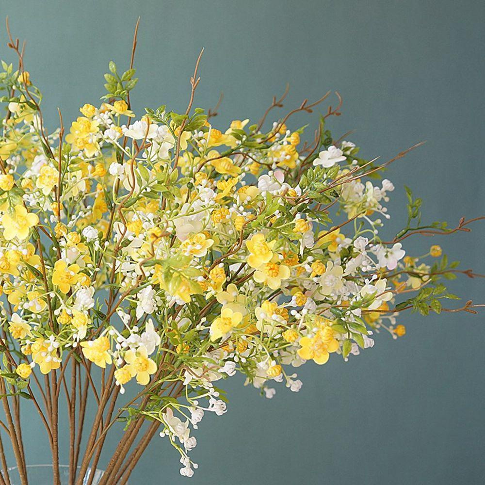 ELEGANT Bó Hoa Giả Trang Trí Nhà Cửa / Văn Phòng / Tiệc Cưới DIY