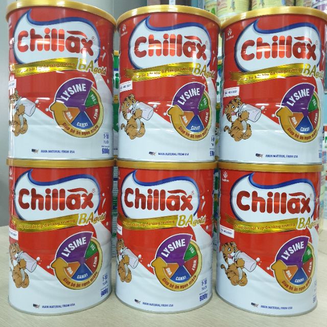 [Mã 267FMCGSALE giảm 8% đơn 500K] Sữa Chillax BA Gold 900g _ Sữa Chillax BA gold cho trẻ biếng ăn, suy dinh dưỡng