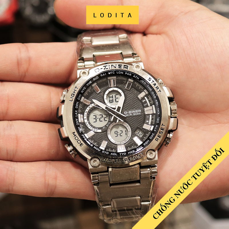 [BÁN CHẠY]Đồng Hồ Nam Thể Thao Dây Thép Không Rỉ Chính Hãng Cao Cấp Chống Nước Tuyệt Đối DZB1000 | BigBuy360 - bigbuy360.vn