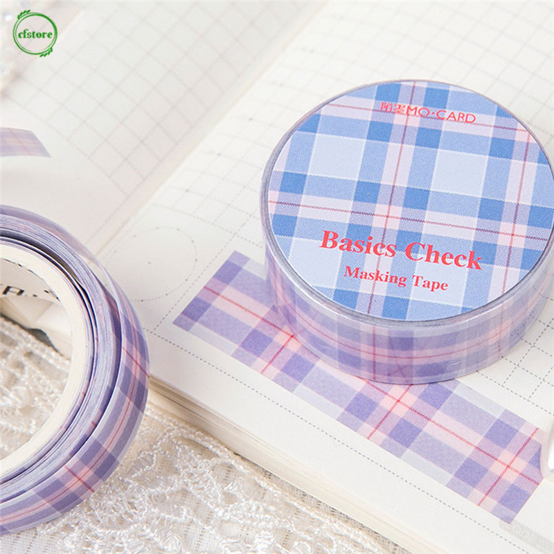 Băng Dính Washi Tape 15mm Trang Trí Đa Năng