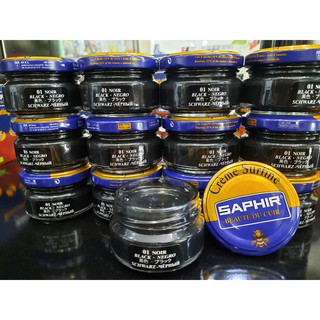 Xi đánh giày đen cao cấp Saphir Pháp (dạng kem BDC)