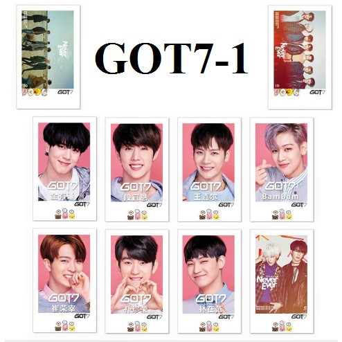 Set 10 ảnh bóng Kpop EXO GOT7 BTS