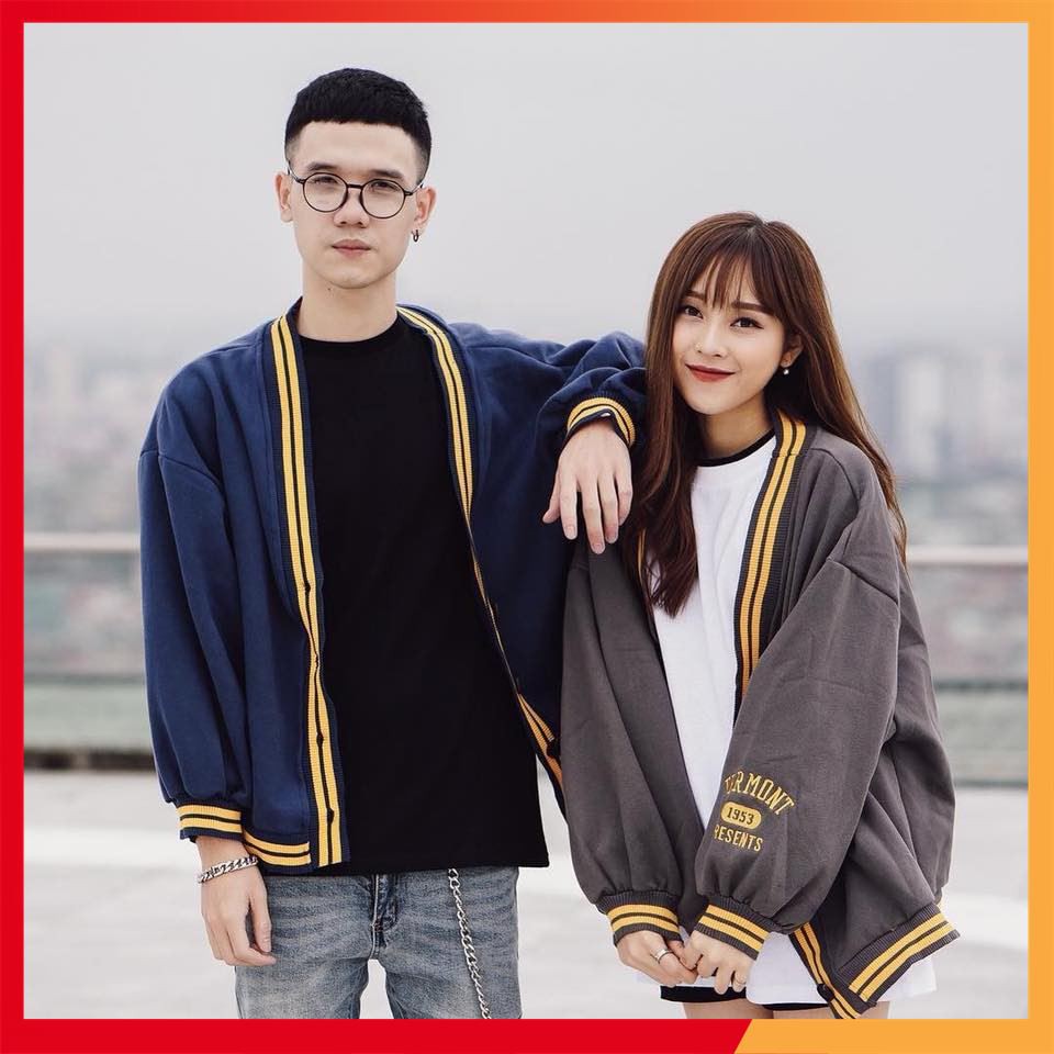 [ Big Sale ] Áo Khoác CARDIGAN VERMONT THÊU TAY UNISEX [Kèm Hình Thật] thời trang format