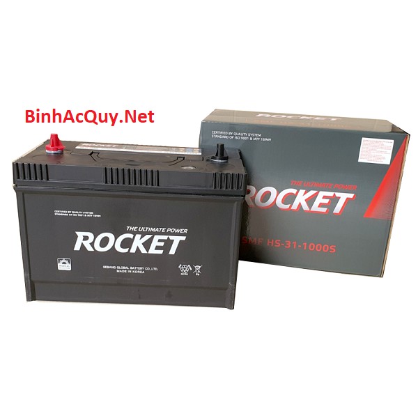 Bình ắc quy Rocket HS-31-1000S 12V-100AH