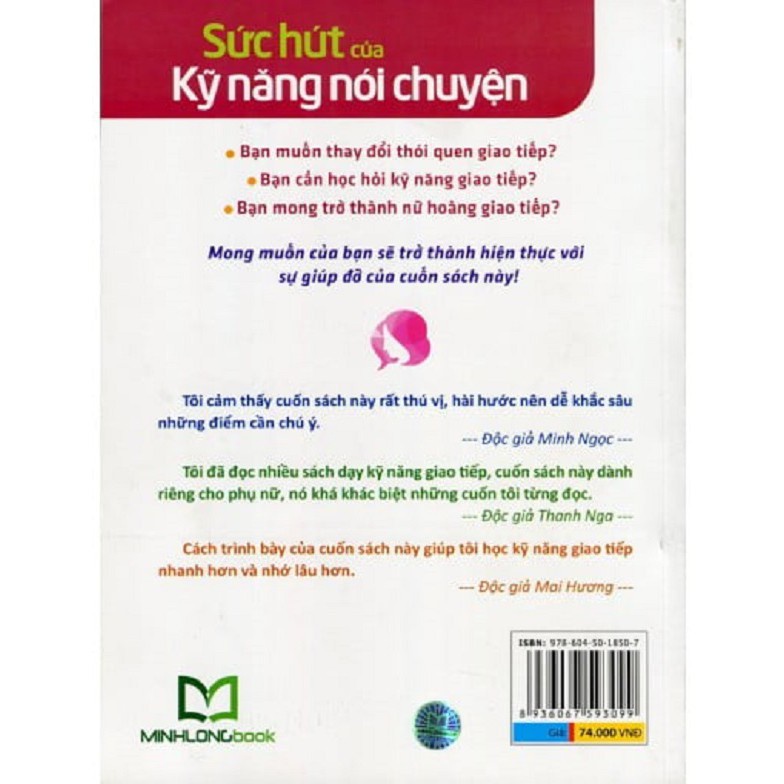 Sách: Sức Hút Của Kĩ Năng Nói Chuyện - TSKN