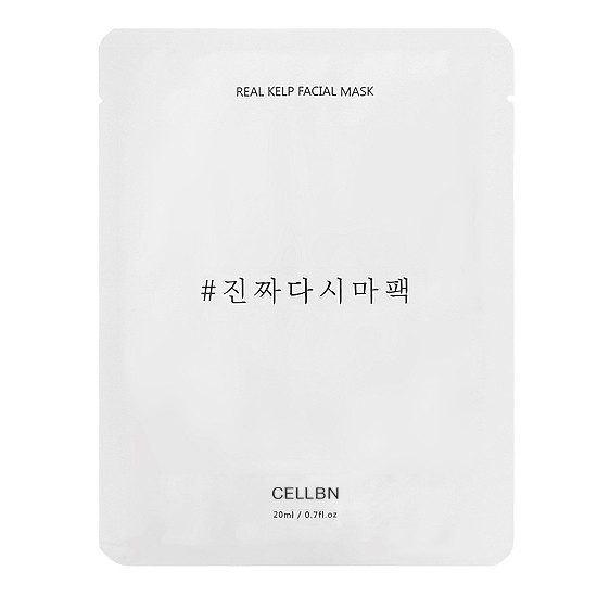 Mặt nạ rong biển tươi Cellbn Cellxv Real Kelp Facial Mask Hàn Quốc 20ml