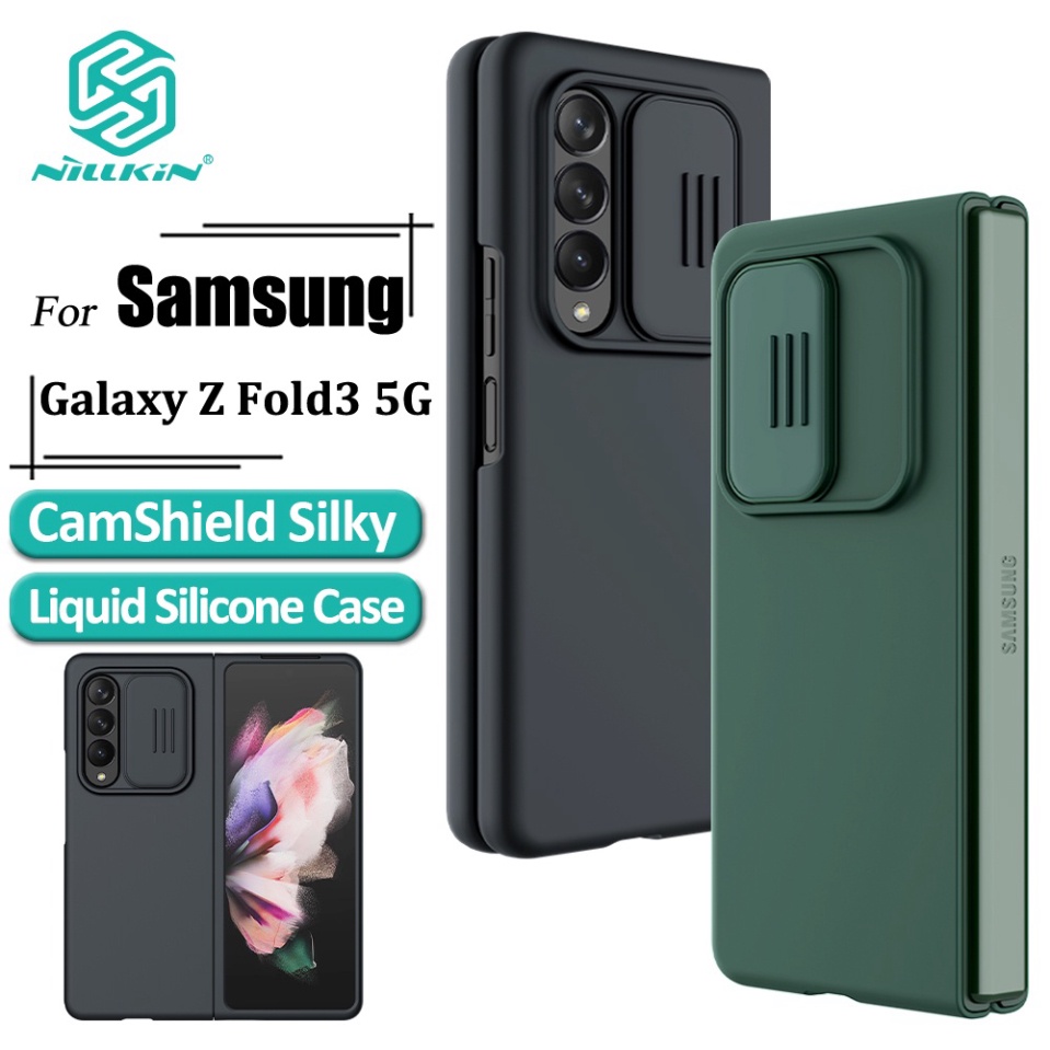 Ốp điện thoại NILLKIN bằng silicon dành cho Samsung Galaxy Z Fold 3 5G