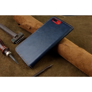 Bao Da Iphone 7 Plus/ 8 Plus Handmade Da Bò Thật