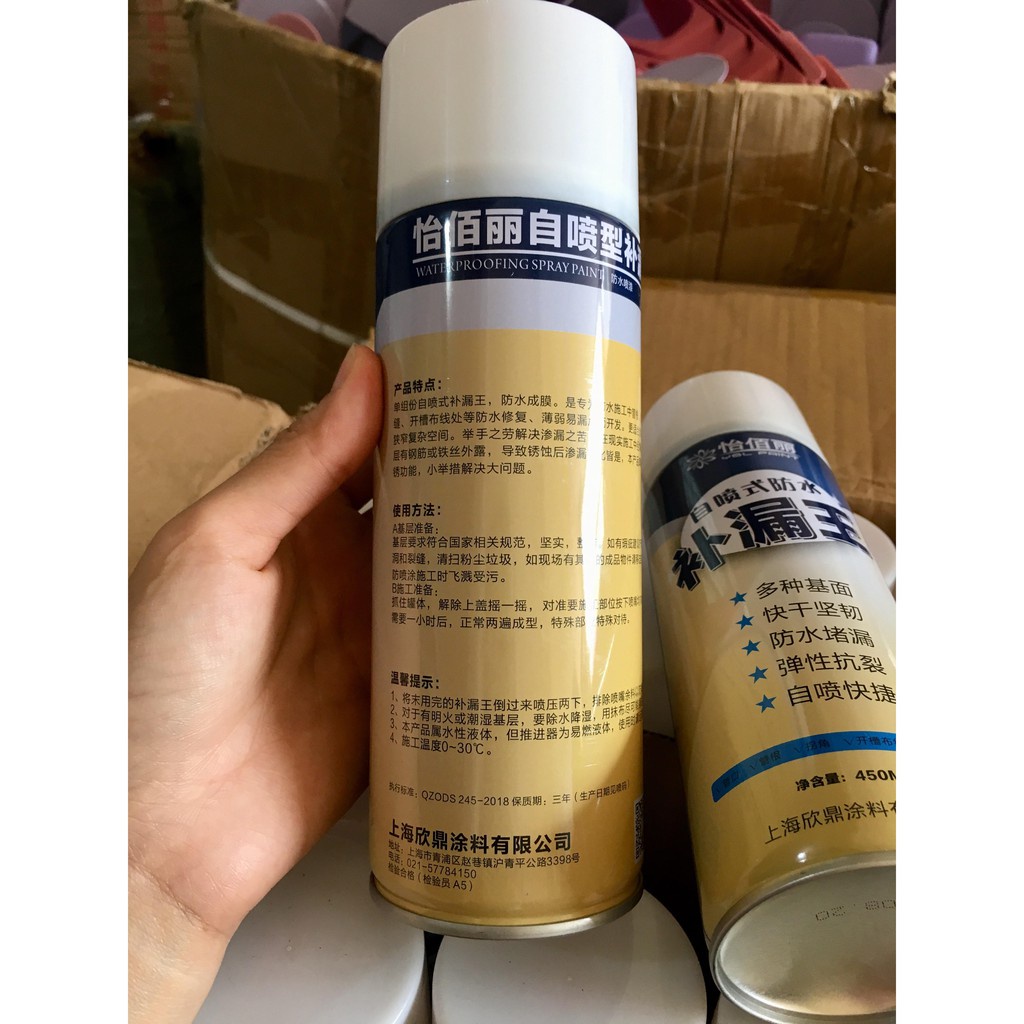 Chai Xịt Chống Thấm Nước Đa Năng 450ml Chính Hãng Nhật Bản ,Chai xịt chống dột hiệu quả