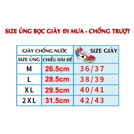 Ủng giày đi mưa thông minh chống nước - chống trượt siêu bền