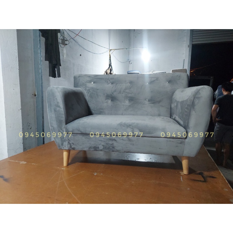 Bộ sofa băng vải nhung dài 1m2, dài 1m7, ghế đơn 1 người ngồi, đủ màu