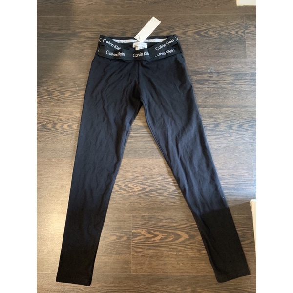 Thanh lý pass new quần legging CK màu đen thun co dãn size s (ảnh thật)