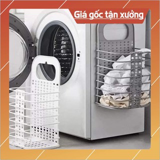Cài cạnh máy giặt gấp gọn