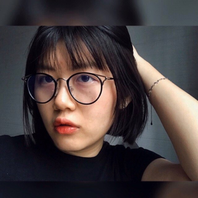 Gọng Kính Cận Mắt Mèo 90029 Hainam Eyewear Nhận Cắt Mắt Cận Viễn Loạn