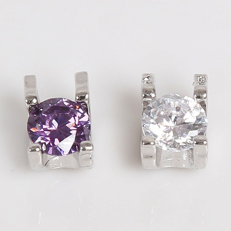 Mặt chuyền bạc sterling 925 đính đá zircon độc đáo