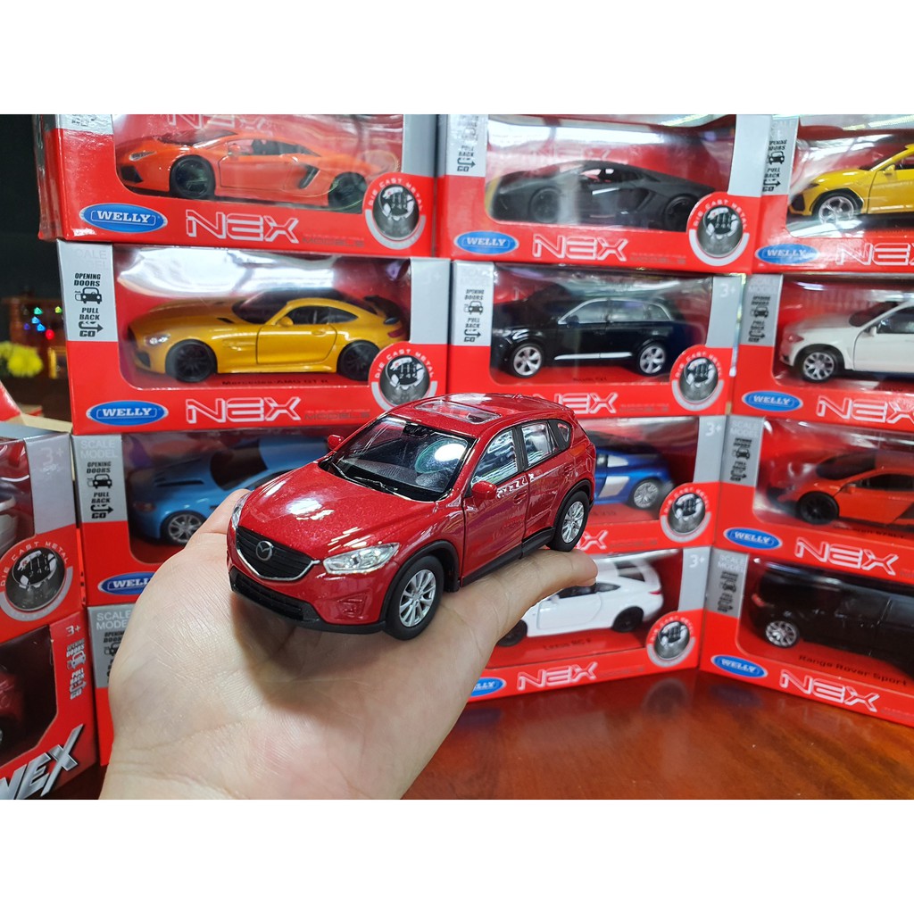 Xe Mô Hình Mazda CX-5 1:34 Welly ( Đỏ )