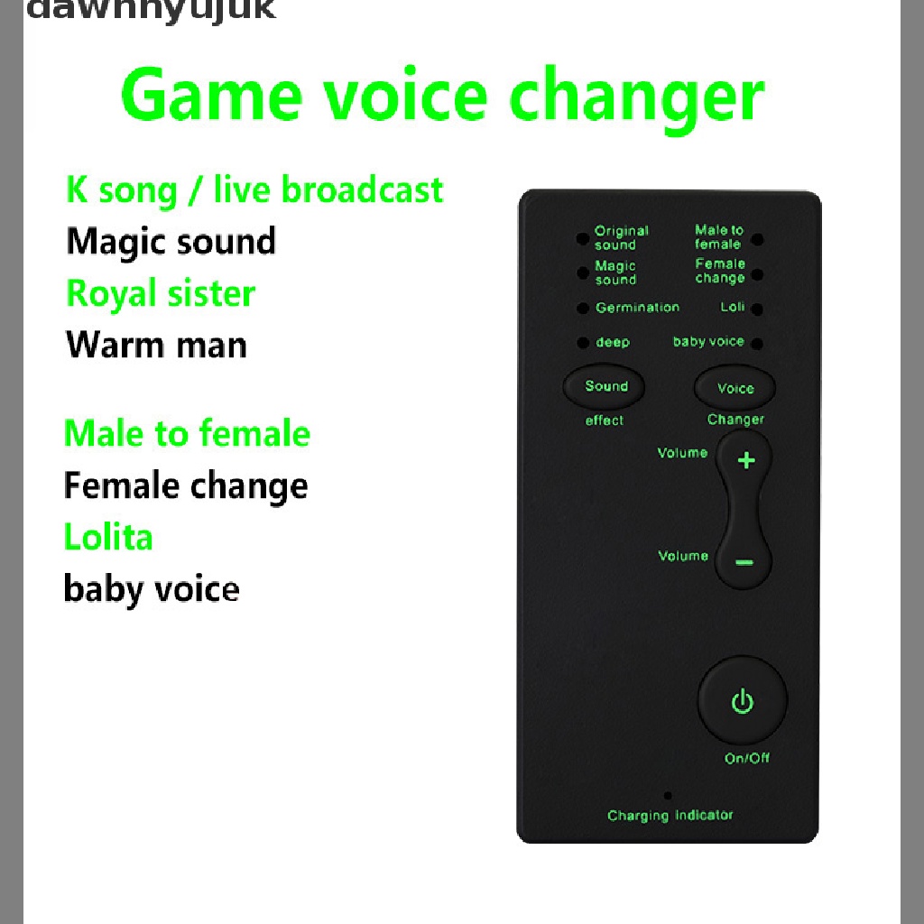 Thiết Bị Thay Đổi Giọng Nói Adwnhyujuk 7 Âm Thanh Khác Nhau Cho Máy Tính / Laptop / Máy Tính Bảng