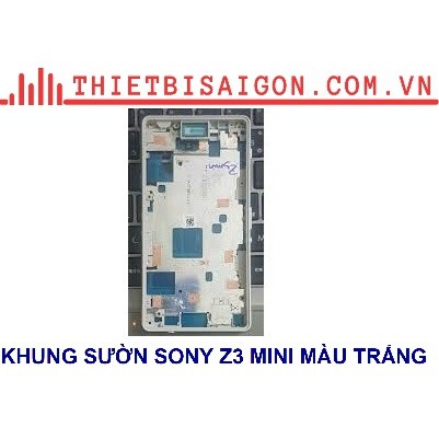 KHUNG SƯỜN SONY Z3 MÀU TRẮNG