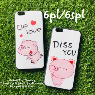 Ốp đôi con heo siêu xinh, dễ thương, dành cho các dòng máy ip6-dẫm ạ.  Tuyển tập hình siêu cute dễ thương  dùng cho mọi
