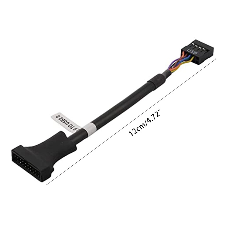 Dây Cáp Chuyển Đổi Dou 20pin Usb 3.0 Male Sang 9 Pin Usb2.0 Female