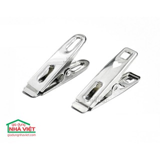 Bộ 10 kẹp phơi quần áo bằng inox 304