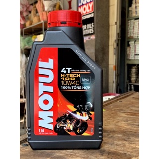 Motul H - Tech 4T 10w40 - nhớt 100% tổng hợp