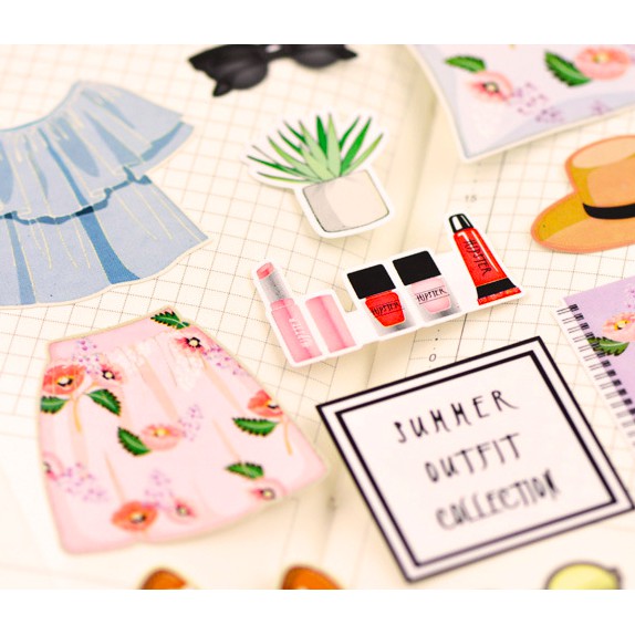 Sticker Nekoni Summer (6 mẫu)