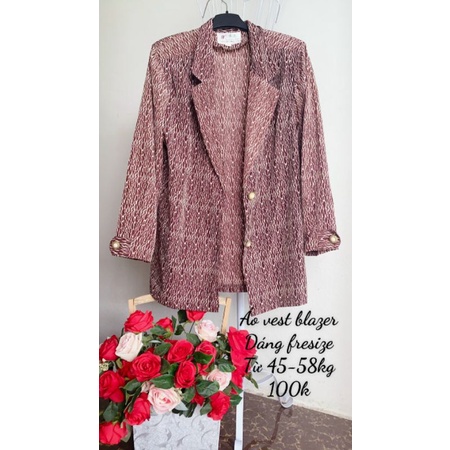Áo vest blazer