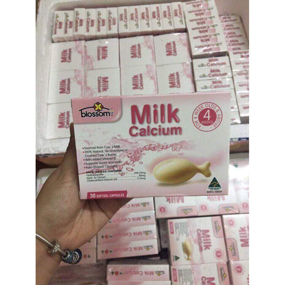 CANXI MILK BLOSSOM ÚC 90 VIÊN