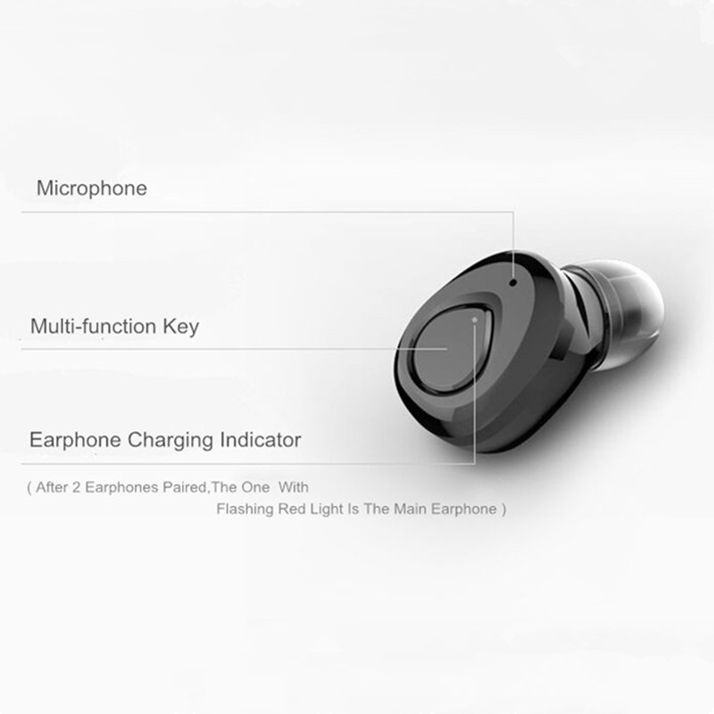 Tai nghe Bluetooth không dây kèm mic tiện lợi X18 TWS