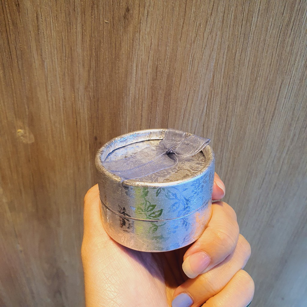 Hộp đựng nhẫn bông tai tròn nhiều màu xinh xắn sang trọng (lốc 12 hộp)