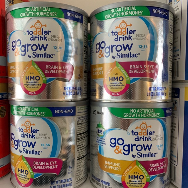 Similac Go & Grow NON-GMO Milk-Based Toddler Drink Powder With 2'-FL HMO