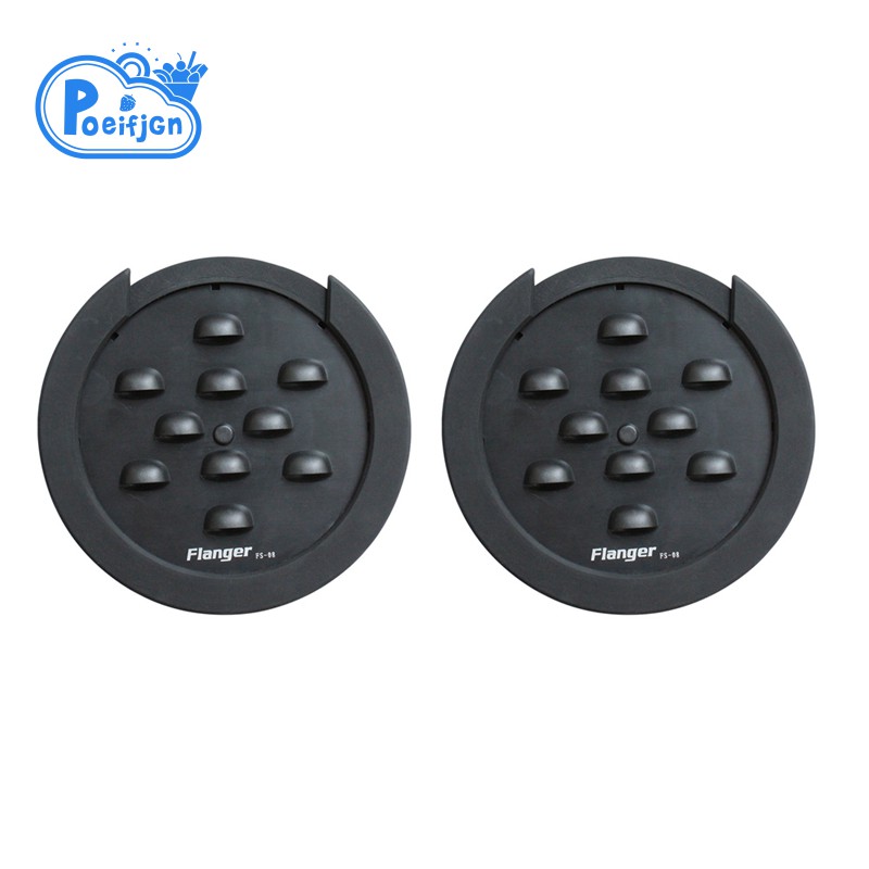 Flanger FS-08 2 Pcs Guitar Sound Cover Adjustable Acoustic Guitar Feedback Suppressor Sound Hole Cover 100mm ABS