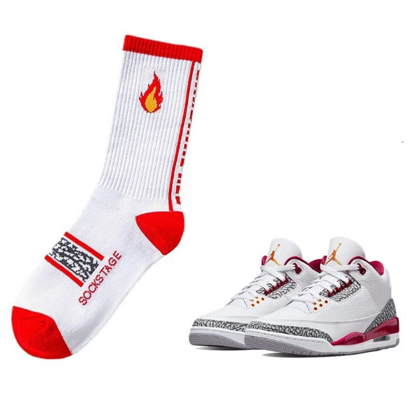 Vớ Tất JORDAN DUNK AJ cổ cao Nam Nữ phong cách thể thao, năng động