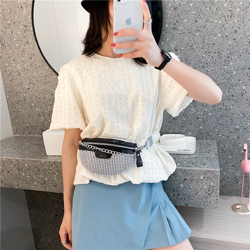 Túi đeo hông JASMIN NOIR nhỏ gọn ngộ nghĩnh thời trang cho nữ