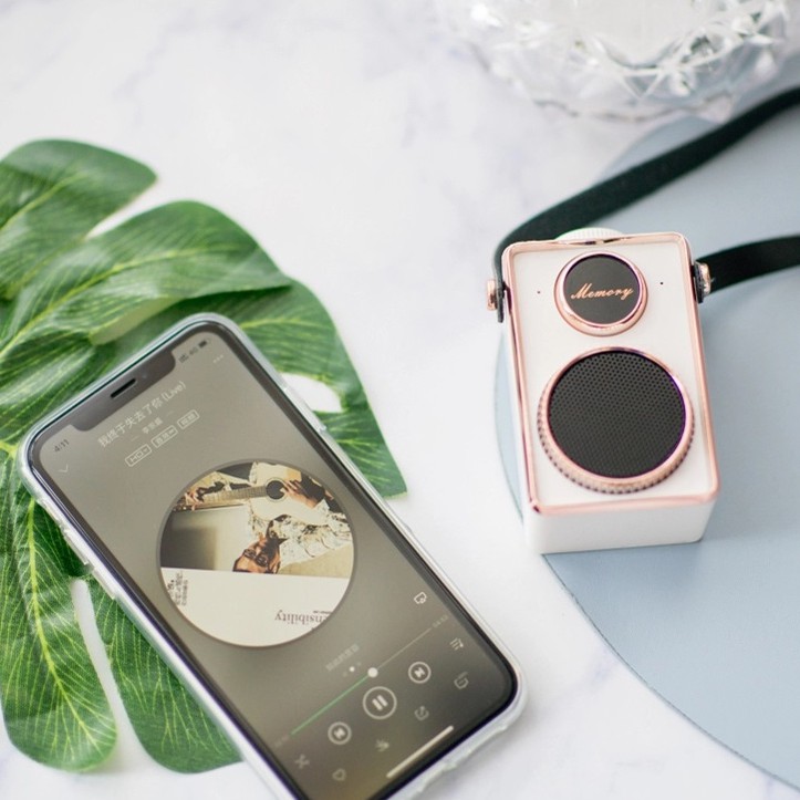 Loa Bluetooth mini Retro hình máy ảnh Lynx Home