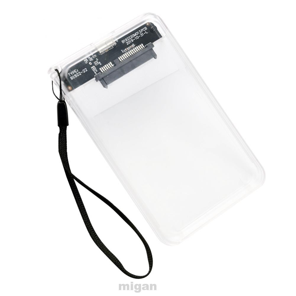 2.5inch Universal Clear Accessories Data Transmission For PC Laptop Large Memory HDD SSD External Hard Drive Enclosure