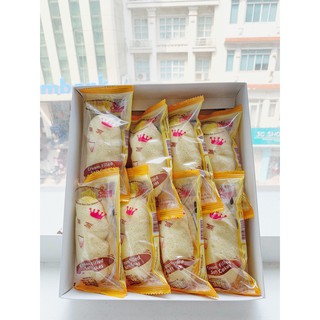 1 Hộp Bánh Chuối SiamBanana Thái Lan 8 Cái. Mix đủ vị.