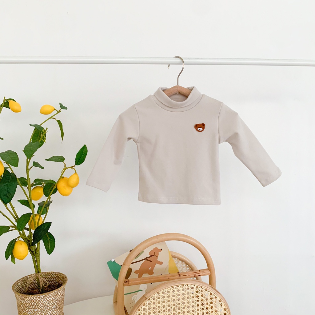 Áo Sơ Mi Cotton Tay Dài Thời Trang Mùa Thu Cho Bé Sơ Sinh