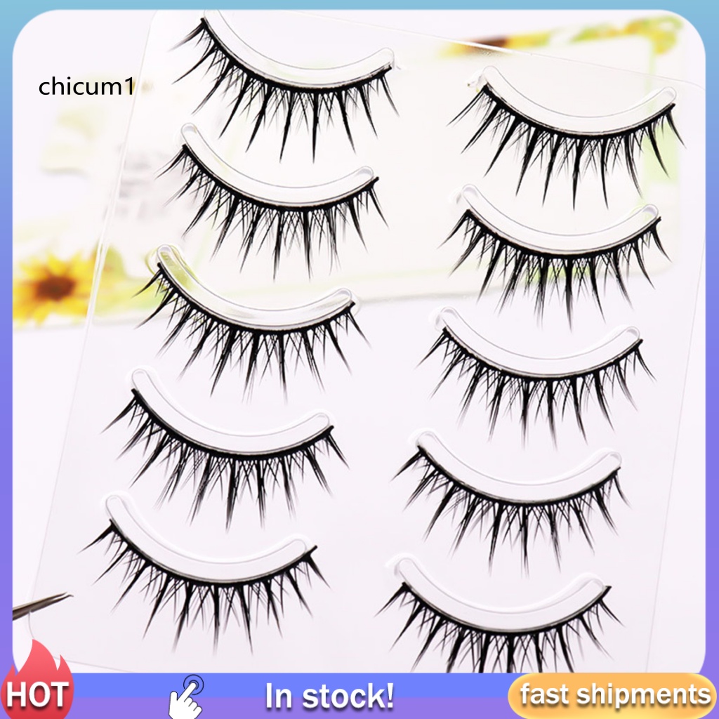 Lông Mi Giả Cứng Nối Mi Trang Điểm Sành Điệu Cho Nữ