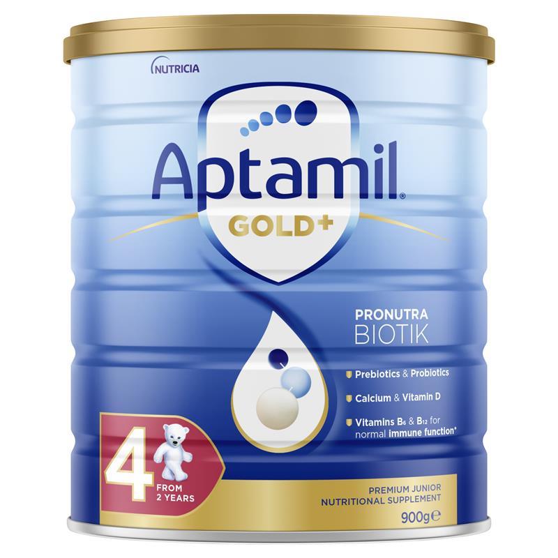 Sữa Aptamil Gold Úc Số 1, 2, 3, 4 900g